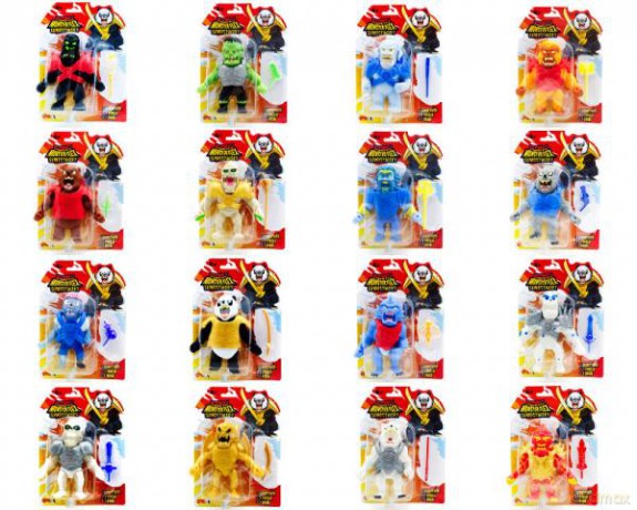 EPEE Wojownicy Monsterflex Gumostwory seria 6 16 wzorów 09559, mix [FIGURKA]