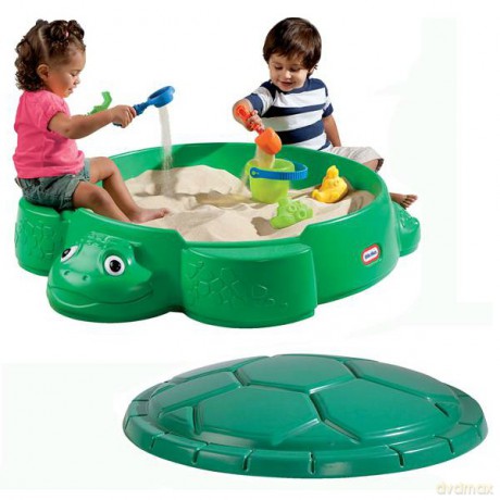 Little Tikes Piaskownica Żółw Zielona [ZABAWKA]