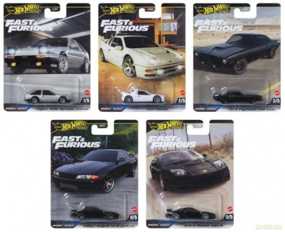 Hot Wheels Samochód Szybcy i wściekli Premium HNW46 MATTEL p10, mix