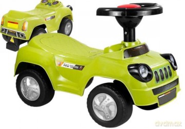 Jeździk dla malucha auto sportowe zielone 1820