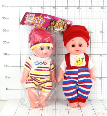 Lalka bobas z dźwiękami 1329967 mix
