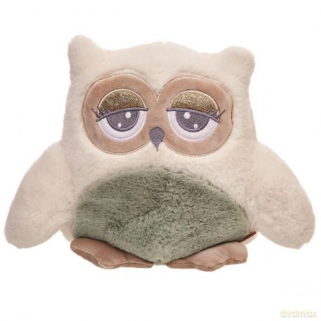 Maskotka Sowa Abby kremowo-miętowa 23cm 14066