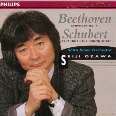 Ozawa Saito Kingen: Beethoven:Symp.7; Schbert: Symph.8 [CD]