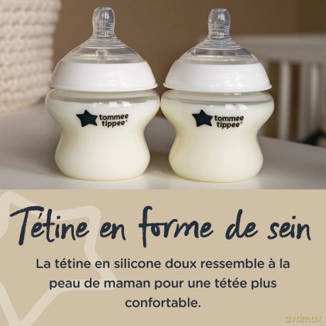 TOMMEE TIPPEE Butelka 150 ml SLOW FLO CTN 42240090