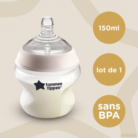 TOMMEE TIPPEE Butelka 150 ml SLOW FLO CTN 42240090