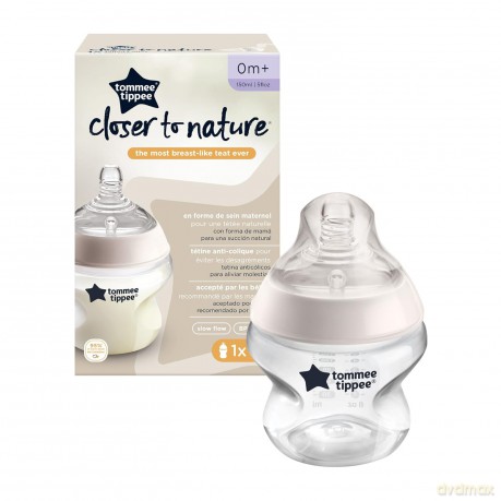 TOMMEE TIPPEE Butelka 150 ml SLOW FLO CTN 42240090