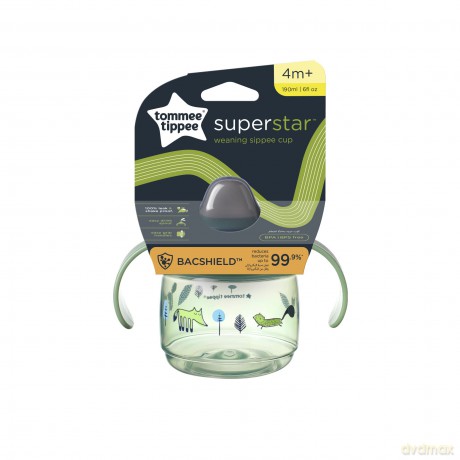 TOMMEE TIPPEE Kubek SIPPEE treningowy 190 ml zielony TTP 447826
