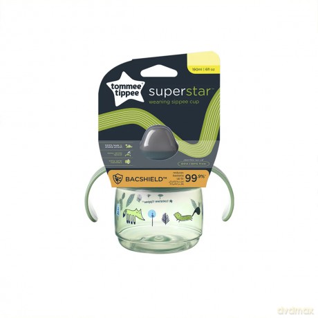 TOMMEE TIPPEE Kubek SIPPEE treningowy 190 ml zielony TTP 447826