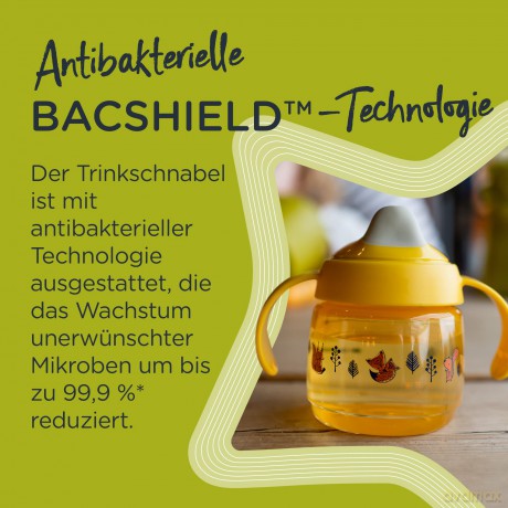 TOMMEE TIPPEE Kubek SIPPEE treningowy 190 ml żółty TTP 447827