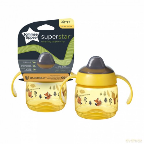 TOMMEE TIPPEE Kubek SIPPEE treningowy 190 ml żółty TTP 447827