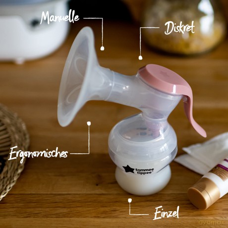 TOMMEE TIPPEE Ręczny laktator MADE FOR ME TTP 423697