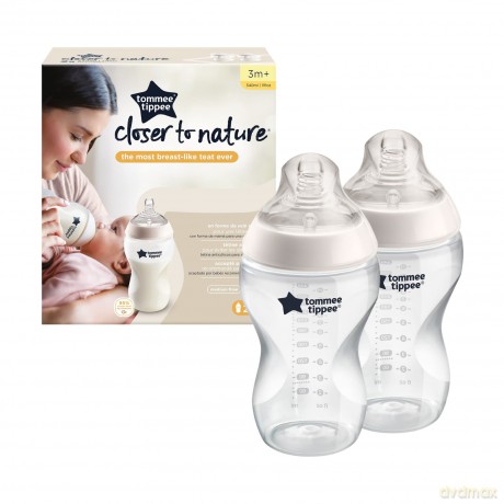 TOMMEE TIPPEE Zestaw 2 butelek 340 ml CTN TTP 42262086