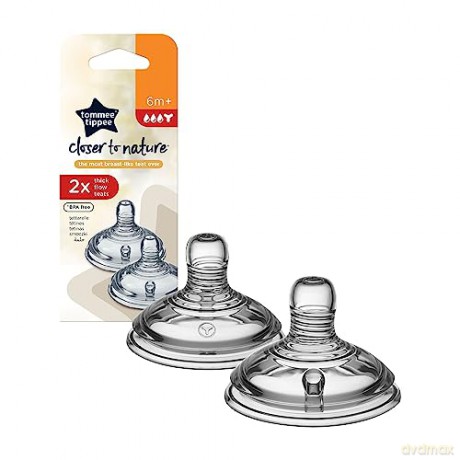 TOMMEE TIPPEE Zestaw 2 smoczków do kaszek CTN TTP 42214276