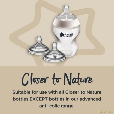 TOMMEE TIPPEE Zestaw 2 smoczków FAST FLOW CTN TTP 42112452