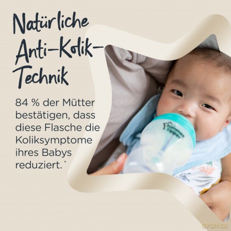 TOMMEE TIPPEE Zestaw 2 smoczków MID FLOW AAC CTN TTP 42112852