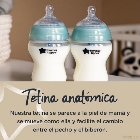 TOMMEE TIPPEE Zestaw 2 smoczków MID FLOW AAC CTN TTP 42112852