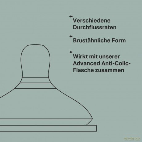 TOMMEE TIPPEE Zestaw 2 smoczków MID FLOW AAC CTN TTP 42112852