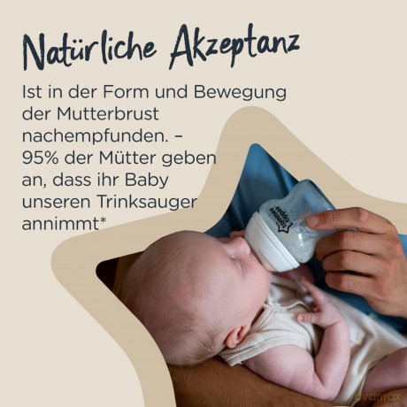 TOMMEE TIPPEE Zestaw 2 smoczków MID FLOW CTN TTP 42112252