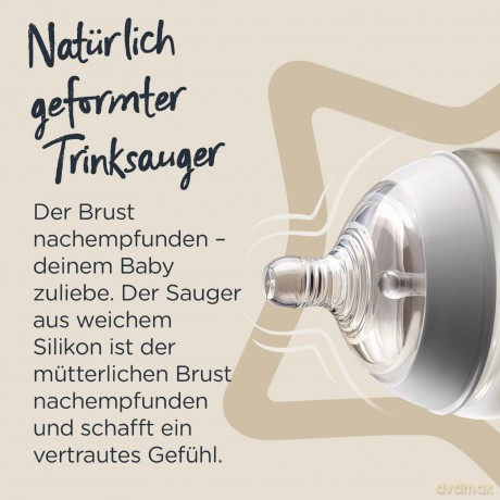 TOMMEE TIPPEE Zestaw 2 smoczków MID FLOW CTN TTP 42112252