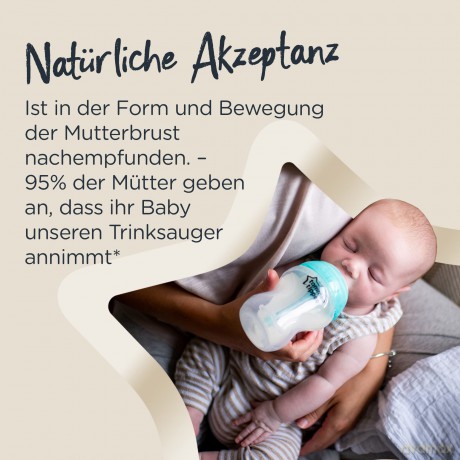 TOMMEE TIPPEE Zestaw 3 butelek 260 ml AAC TTP 422746