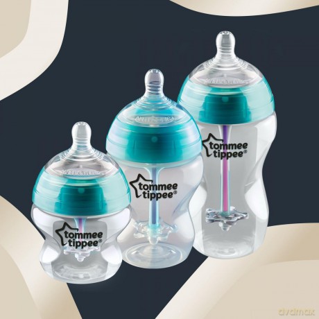 TOMMEE TIPPEE Zestaw 3 butelek 260 ml AAC TTP 422746