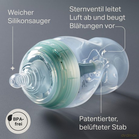 TOMMEE TIPPEE Zestaw 3 butelek 260 ml AAC TTP 422746