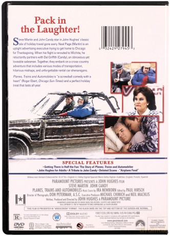 Planes, Trains & Automobiles (Samoloty, pociągi i samochody) [DVD]