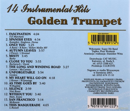 14 Instrumental Hits. Golden Trumpet [CD]