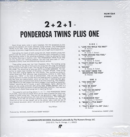 Ponderosa Twins Plus On: 2+2+1= (Indie Exclusive) [Winyl]