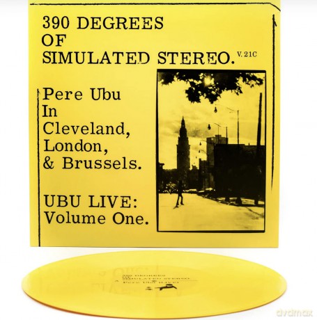 Pere Ubu: 390 Of Simulated Stereo V.21c (Yellow) [Winyl]