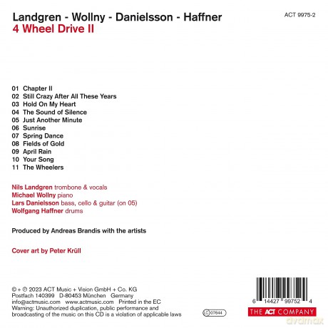 Landgren & Wollny/ Danielsson & Haffner: 4 Wheel Drive II [Winyl]