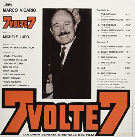 Armando Trovajoli: 7 Volte 7:Colonna Sonora [Winyl]
