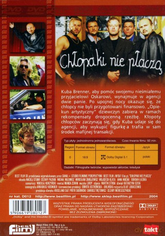 Chłopaki nie płaczą [DVD]