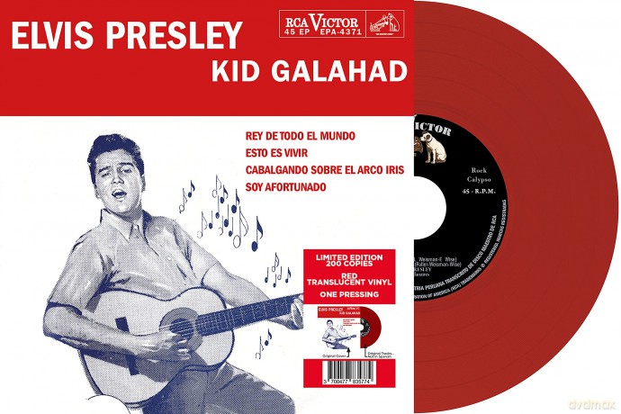 Elvis Presley: 7-Kid Galahad (Peru) [Winyl]