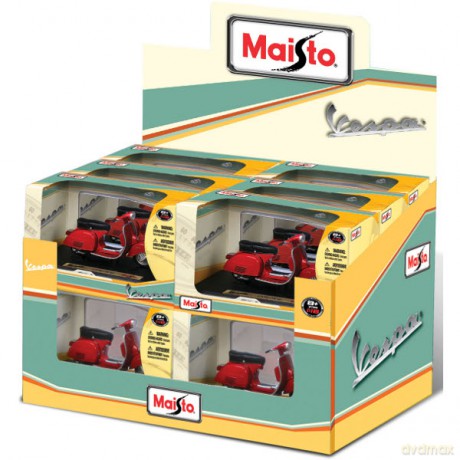 Maisto Vespa Skutery Mix 34 Wzory [ZABAWKA]