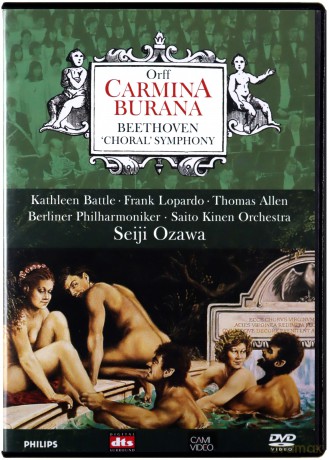 Ozawa/Battle/Bp/Sko: Orff:Carmina Burana/Beethoven:9 [DVD]