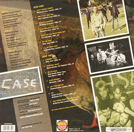 Case: Ain't Gonna Dance:Recordings 1980-1985 [Winyl]