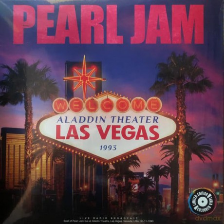 Pearl Jam: Aladdin Theatre Las Vegas 93 (Pink) [Winyl]