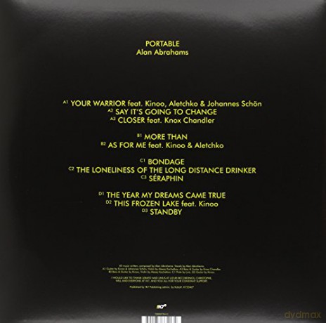 Portable: Alan Abrahams -Lp+Cd- [3xWinyl]