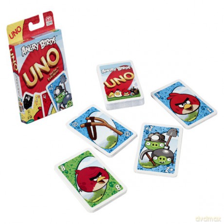 Mattel Gra Uno Angry Birds [KARTY]