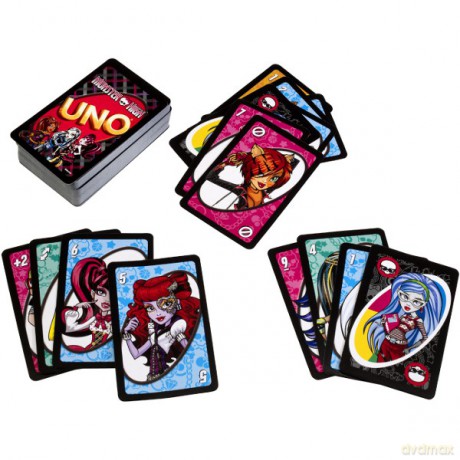 Mattel Gra Uno Monster High [KARTY]