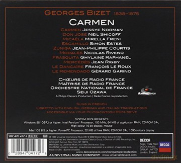 Ozawa/Norman: Bizet Carmen [3CD]