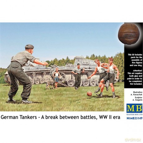 Mb German Tankers A Break Between [FIGURKA]