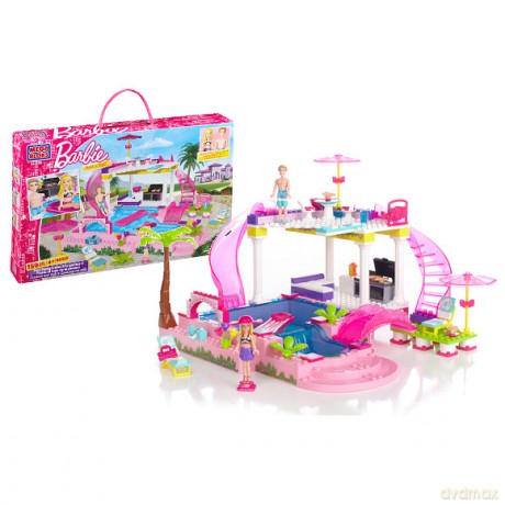 Mega Bloks Barbie Przyjęcie Na Basenie [KLOCKI]