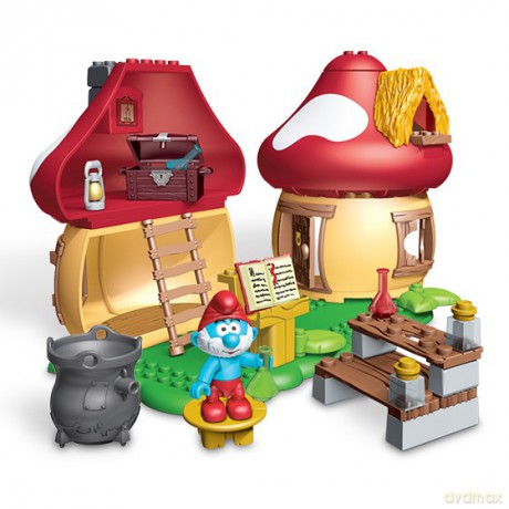 Mega Bloks Domek Papy Smerfa 47 Kl. [KLOCKI]