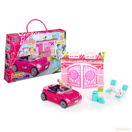 Mega Bloks Kabriolet Barbie [KLOCKI]