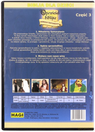 Opowieści Biblijne Nowego Testamentu: Część 3 [DVD]