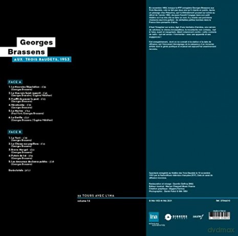 Georges Brassens: Aux Trois Baudets, 1953 [Winyl]