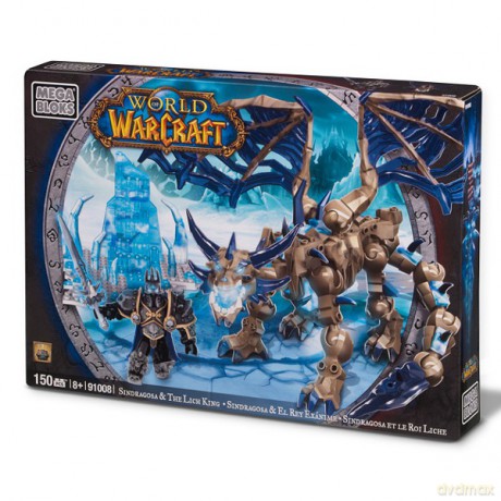 Mega Bloks Warcraft Arthas, Sindragosa [KLOCKI]