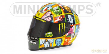 Minichamps Agv Helmet Valentino Rossi [ZABAWKA]
